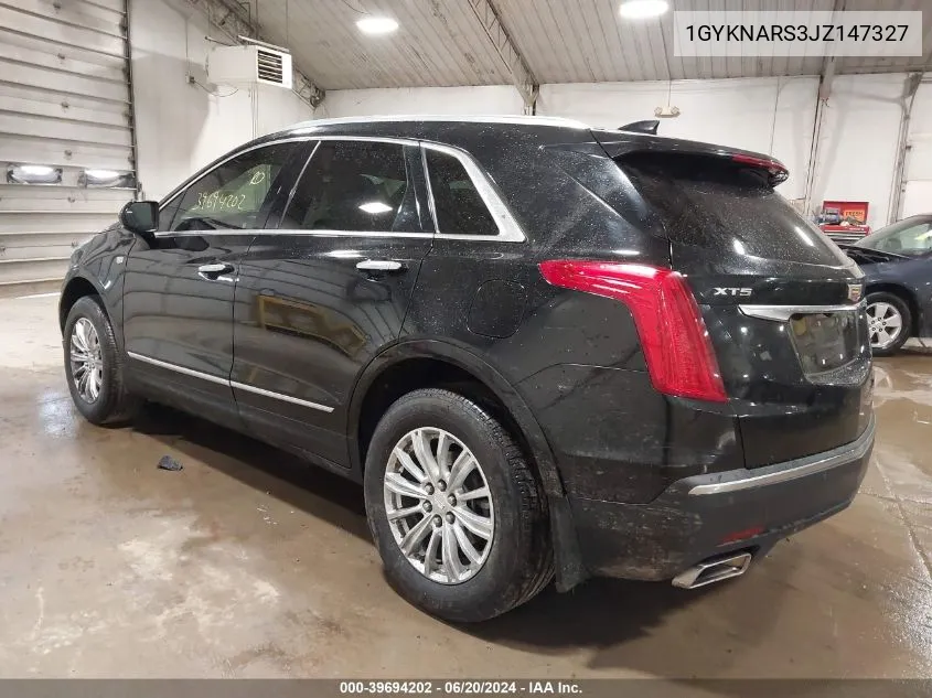 1GYKNARS3JZ147327 2018 Cadillac Xt5 Standard