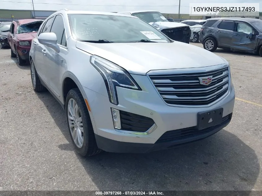 1GYKNERS3JZ117493 2018 Cadillac Xt5 Premium Luxury