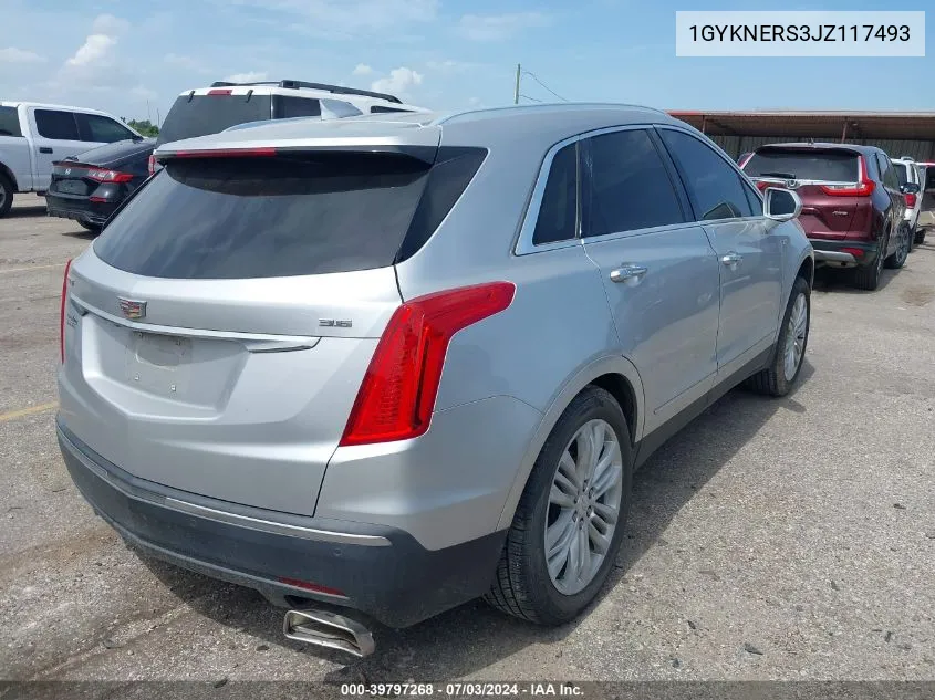 1GYKNERS3JZ117493 2018 Cadillac Xt5 Premium Luxury