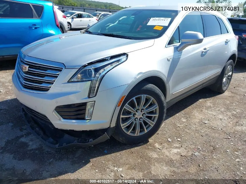 1GYKNCRS6JZ174081 2018 Cadillac Xt5 Luxury