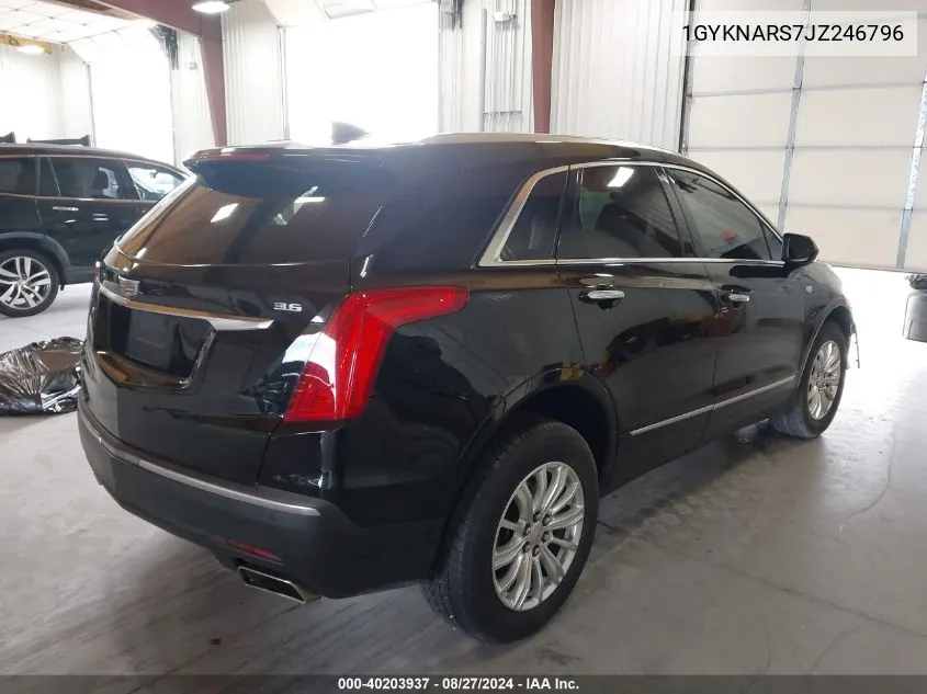 2018 Cadillac Xt5 Standard VIN: 1GYKNARS7JZ246796 Lot: 40203937