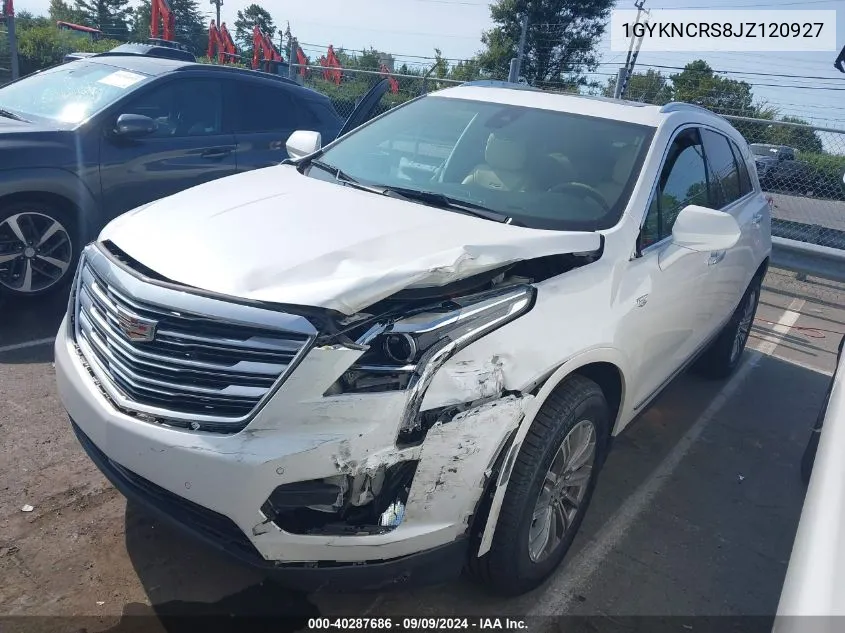 2018 Cadillac Xt5 Luxury VIN: 1GYKNCRS8JZ120927 Lot: 40287686