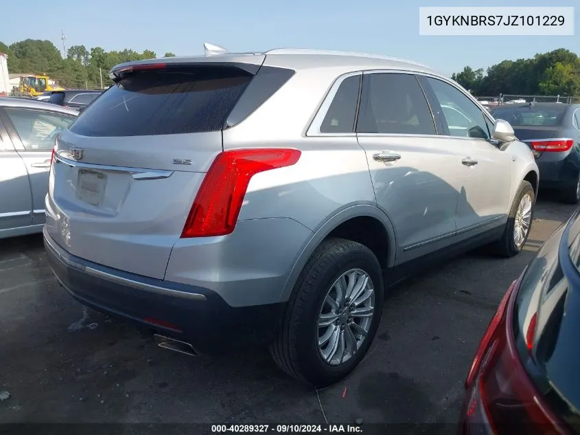 2018 Cadillac Xt5 Standard VIN: 1GYKNBRS7JZ101229 Lot: 40289327