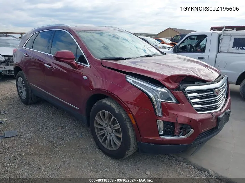 2018 Cadillac Xt5 Luxury VIN: 1GYKNCRS0JZ195606 Lot: 40318309