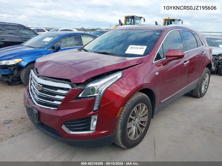 1GYKNCRS0JZ195606 2018 Cadillac Xt5 Luxury