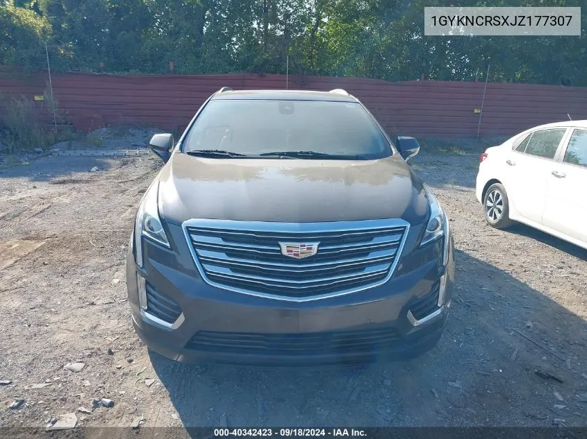 1GYKNCRSXJZ177307 2018 Cadillac Xt5 Luxury