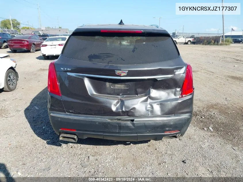 1GYKNCRSXJZ177307 2018 Cadillac Xt5 Luxury