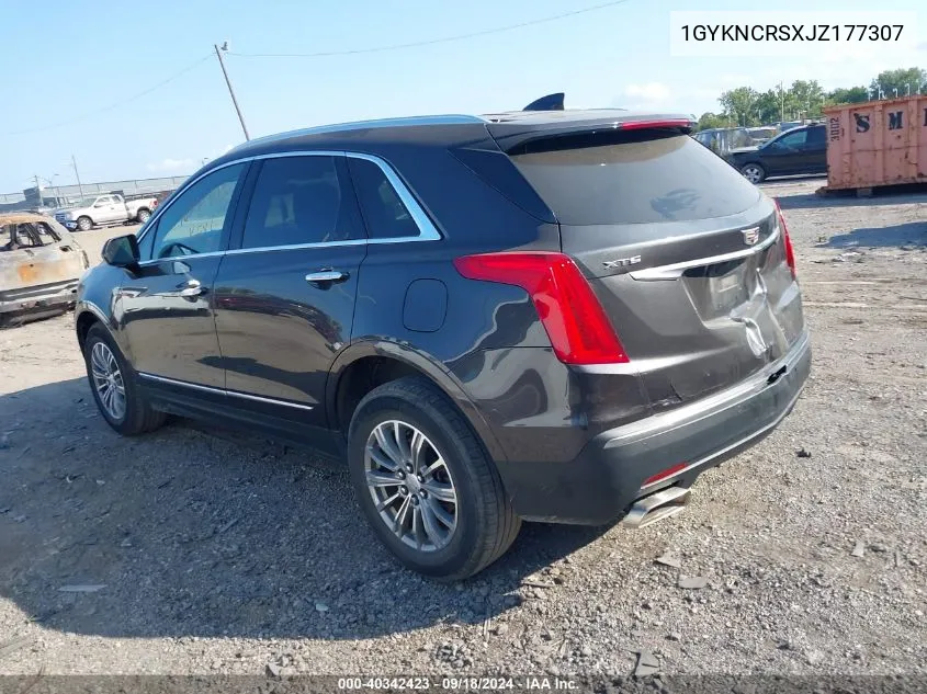 2018 Cadillac Xt5 Luxury VIN: 1GYKNCRSXJZ177307 Lot: 40342423