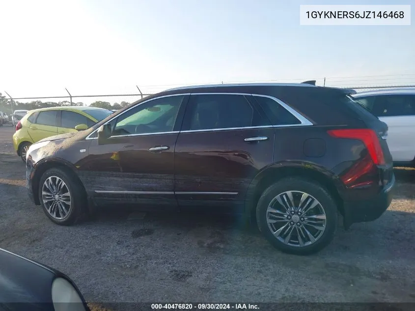 2018 Cadillac Xt5 Premium Luxury VIN: 1GYKNERS6JZ146468 Lot: 40476820