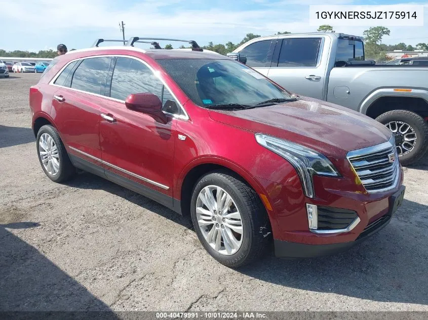 2018 Cadillac Xt5 Premium Luxury VIN: 1GYKNERS5JZ175914 Lot: 40479991