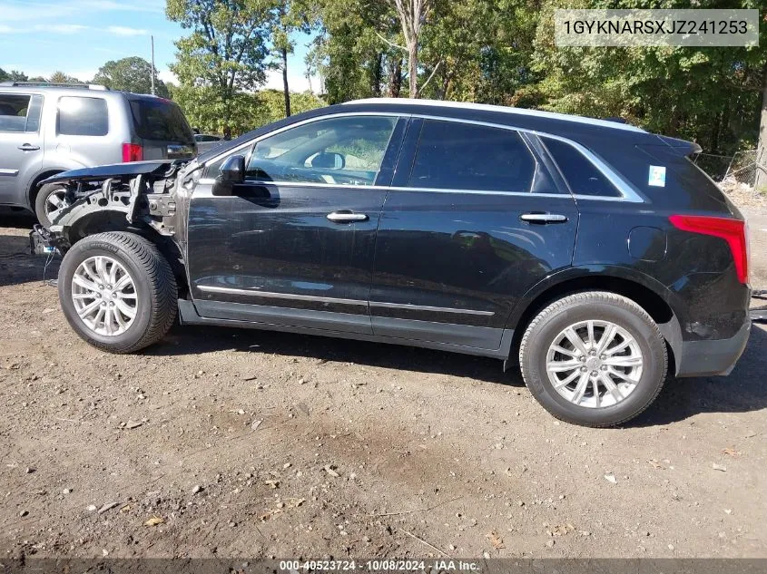 2018 Cadillac Xt5 Standard VIN: 1GYKNARSXJZ241253 Lot: 40523724