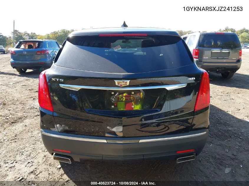 2018 Cadillac Xt5 Standard VIN: 1GYKNARSXJZ241253 Lot: 40523724