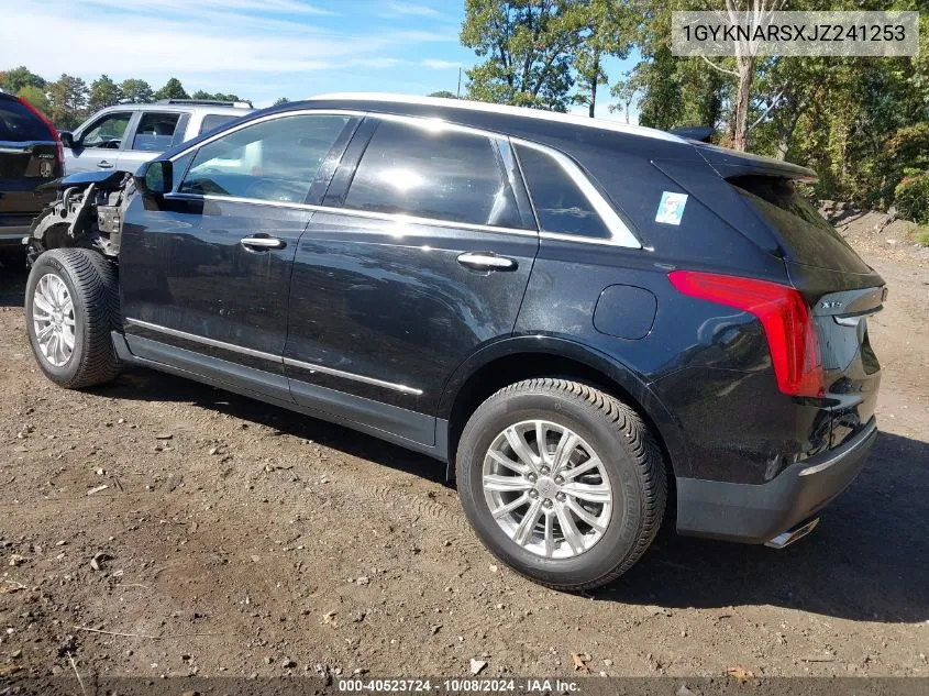 2018 Cadillac Xt5 Standard VIN: 1GYKNARSXJZ241253 Lot: 40523724