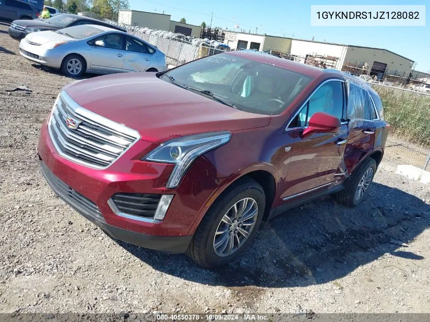 2018 Cadillac Xt5 Luxury VIN: 1GYKNDRS1JZ128082 Lot: 40550378