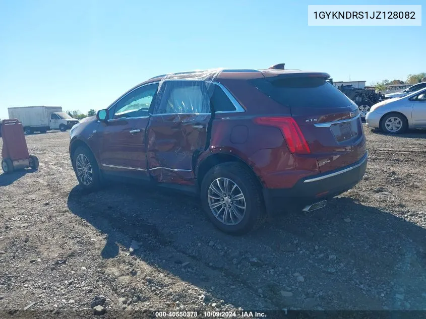 2018 Cadillac Xt5 Luxury VIN: 1GYKNDRS1JZ128082 Lot: 40550378