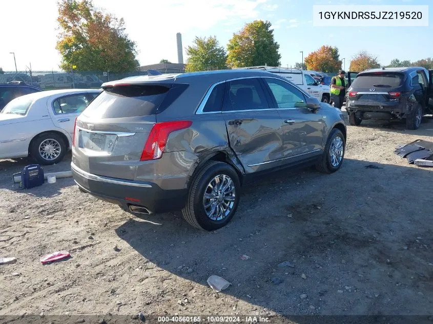 2018 Cadillac Xt5 Luxury VIN: 1GYKNDRS5JZ219520 Lot: 40560165