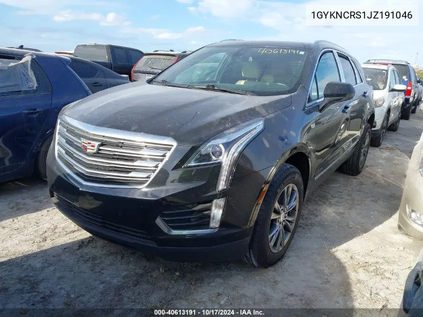 1GYKNCRS1JZ191046 2018 Cadillac Xt5 Luxury