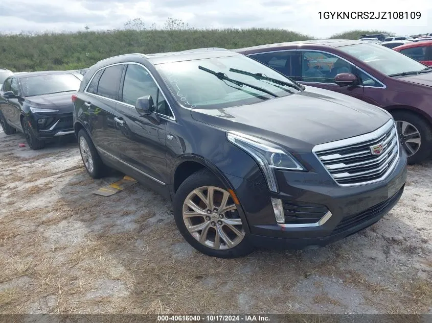 2018 Cadillac Xt5 Luxury VIN: 1GYKNCRS2JZ108109 Lot: 40616040