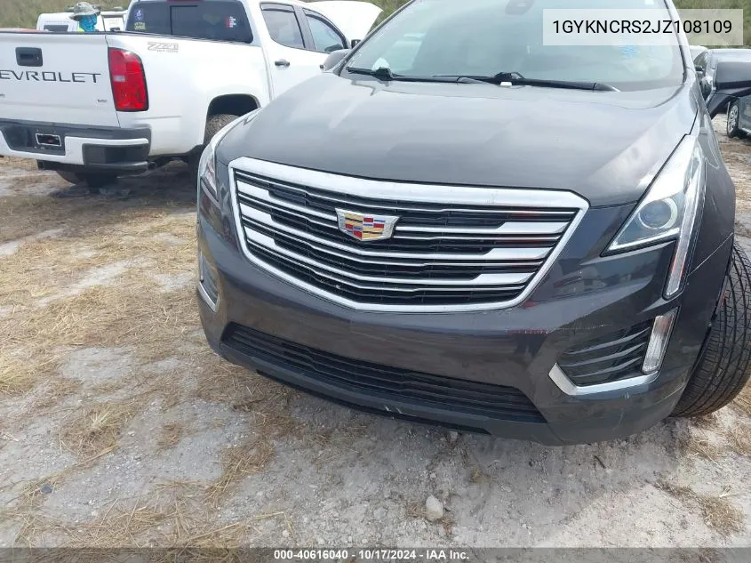 1GYKNCRS2JZ108109 2018 Cadillac Xt5 Luxury