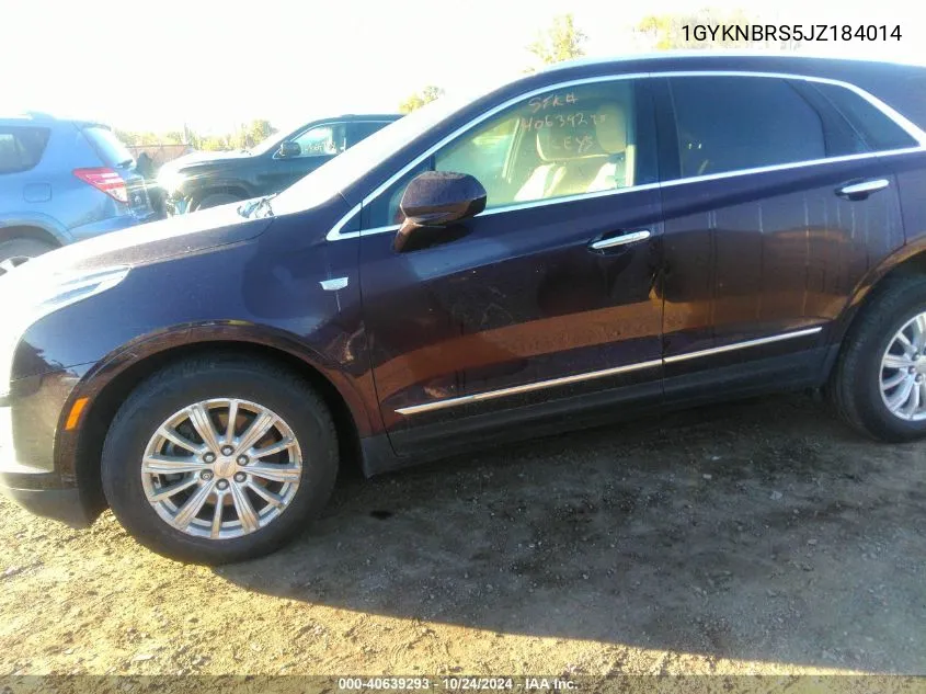 1GYKNBRS5JZ184014 2018 Cadillac Xt5 Standard