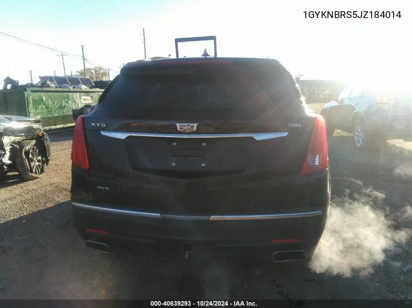 1GYKNBRS5JZ184014 2018 Cadillac Xt5 Standard