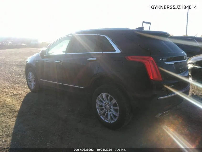 1GYKNBRS5JZ184014 2018 Cadillac Xt5 Standard