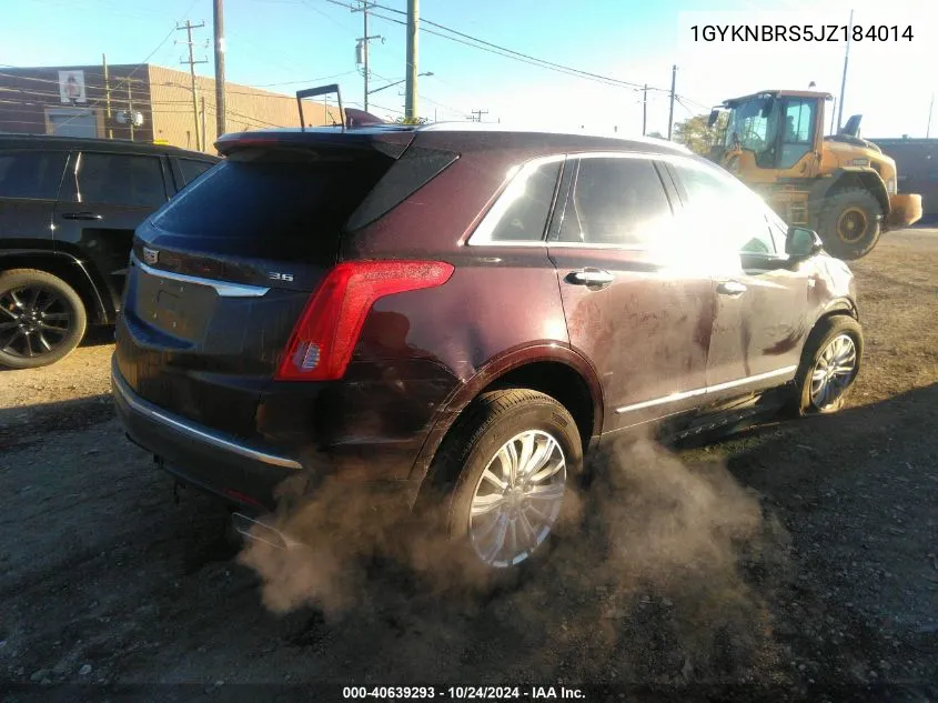 1GYKNBRS5JZ184014 2018 Cadillac Xt5 Standard