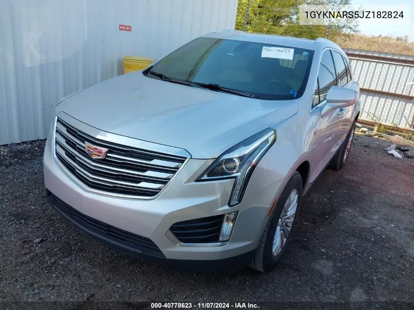 2018 Cadillac Xt5 Standard VIN: 1GYKNARS5JZ182824 Lot: 40778623