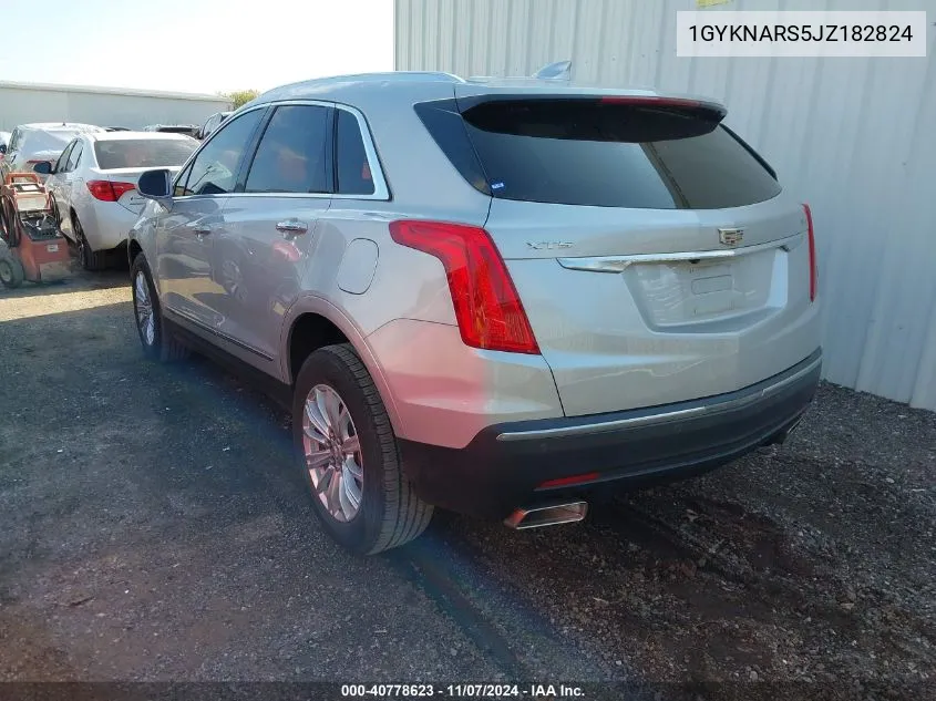 2018 Cadillac Xt5 Standard VIN: 1GYKNARS5JZ182824 Lot: 40778623