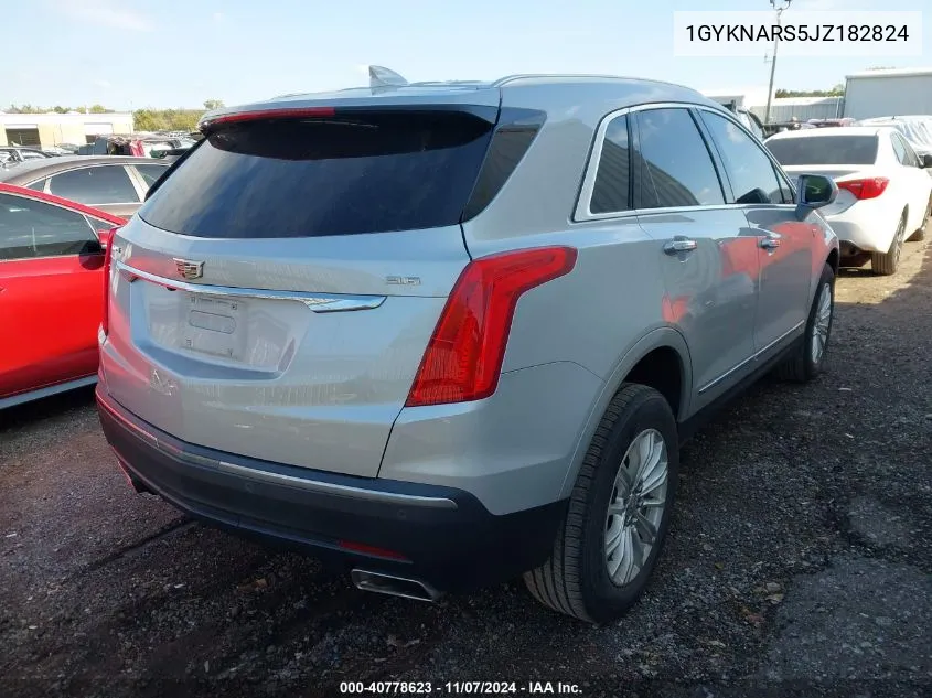 2018 Cadillac Xt5 Standard VIN: 1GYKNARS5JZ182824 Lot: 40778623