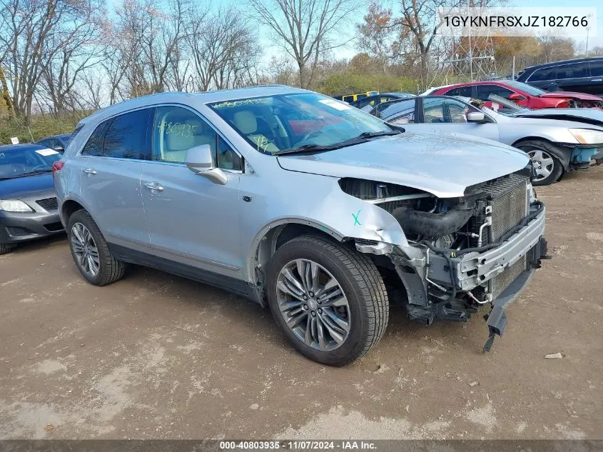 2018 Cadillac Xt5 Premium Luxury VIN: 1GYKNFRSXJZ182766 Lot: 40803935