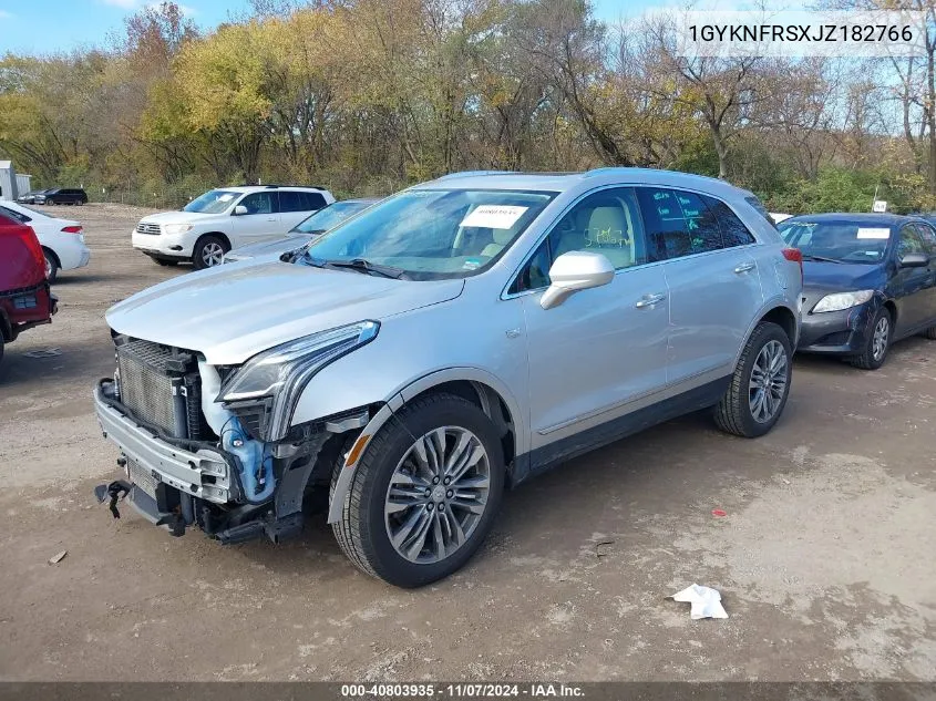 2018 Cadillac Xt5 Premium Luxury VIN: 1GYKNFRSXJZ182766 Lot: 40803935