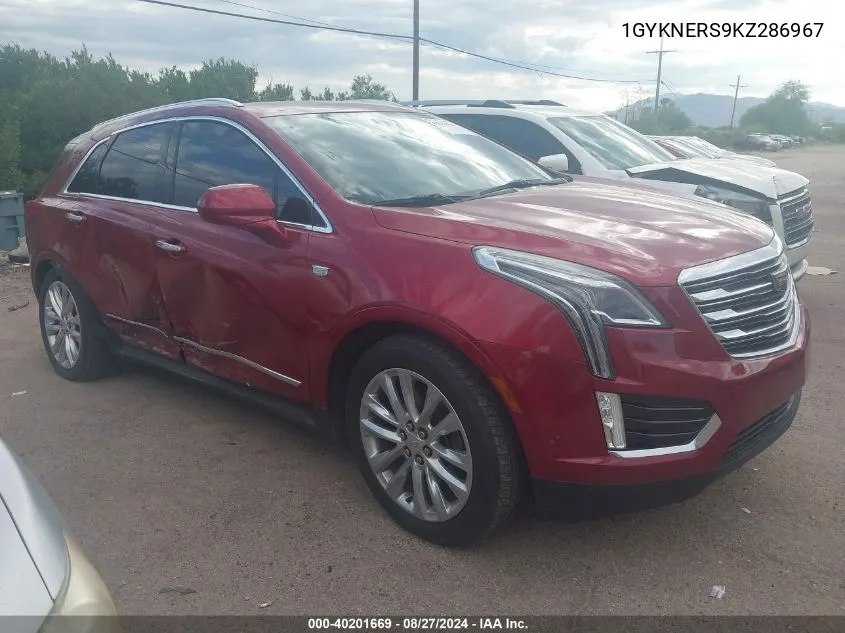 1GYKNERS9KZ286967 2019 Cadillac Xt5 Premium Luxury