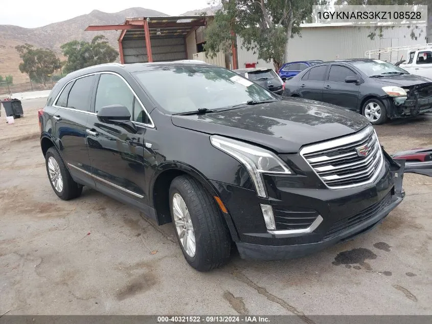 2019 Cadillac Xt5 Standard VIN: 1GYKNARS3KZ108528 Lot: 40321522