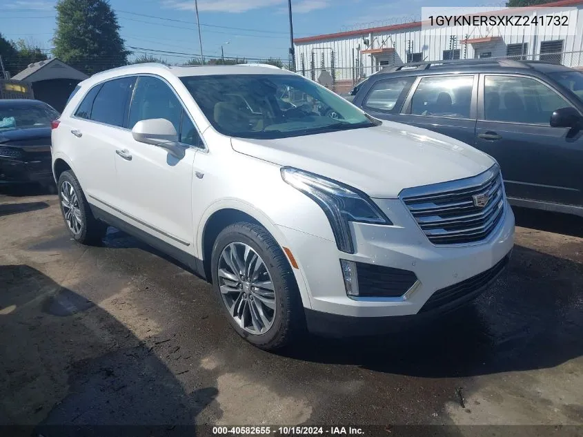 2019 Cadillac Xt5 Premium Luxury VIN: 1GYKNERSXKZ241732 Lot: 40582655