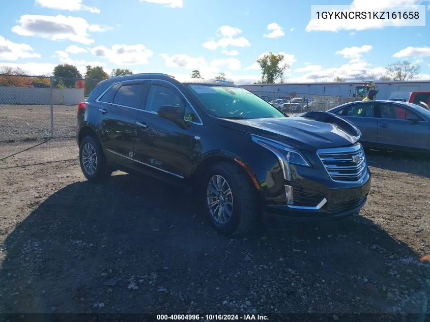 2019 Cadillac Xt5 Luxury VIN: 1GYKNCRS1KZ161658 Lot: 40604996