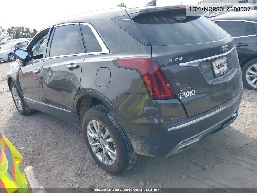 1GYKNCRS3LZ188037 2020 Cadillac Xt5 Premium Luxury