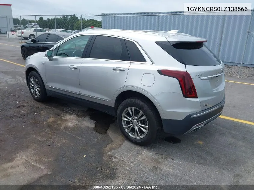 2020 Cadillac Xt5 Fwd Premium Luxury VIN: 1GYKNCRS0LZ138566 Lot: 40262195