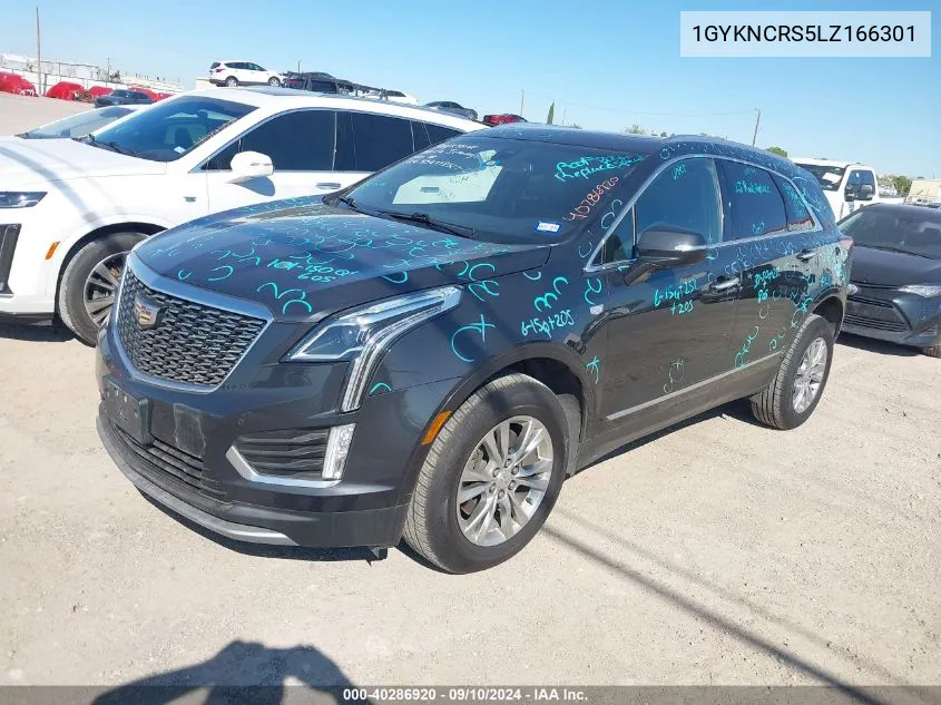 2020 Cadillac Xt5 Premium Luxury VIN: 1GYKNCRS5LZ166301 Lot: 40286920