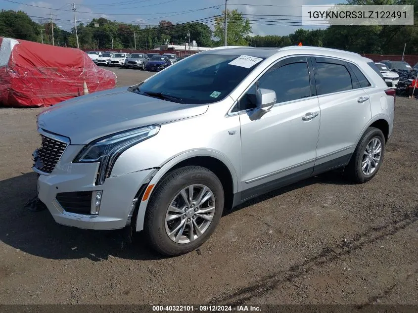 1GYKNCRS3LZ122491 2020 Cadillac Xt5 Fwd Premium Luxury