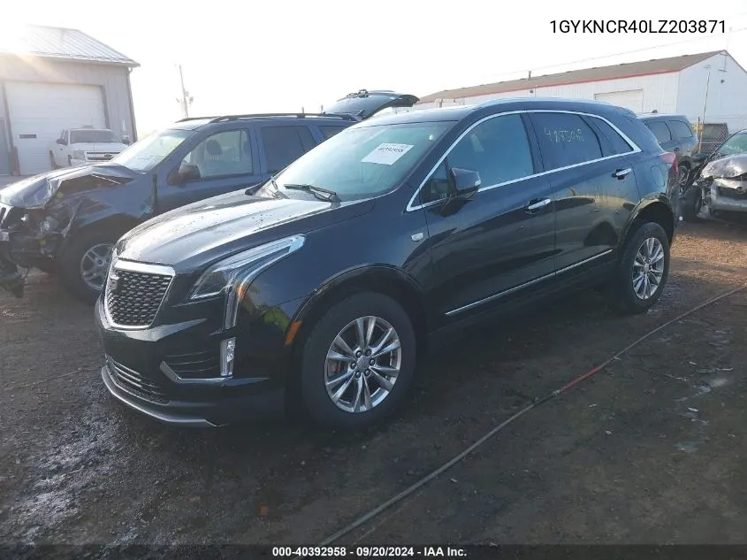 1GYKNCR40LZ203871 2020 Cadillac Xt5 Fwd Premium Luxury