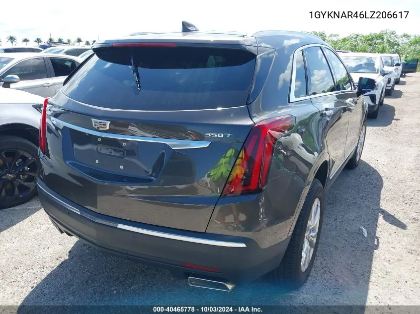 1GYKNAR46LZ206617 2020 Cadillac Xt5 Fwd Luxury