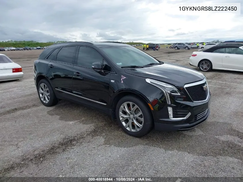 2020 Cadillac Xt5 Awd Sport VIN: 1GYKNGRS8LZ222450 Lot: 40518944