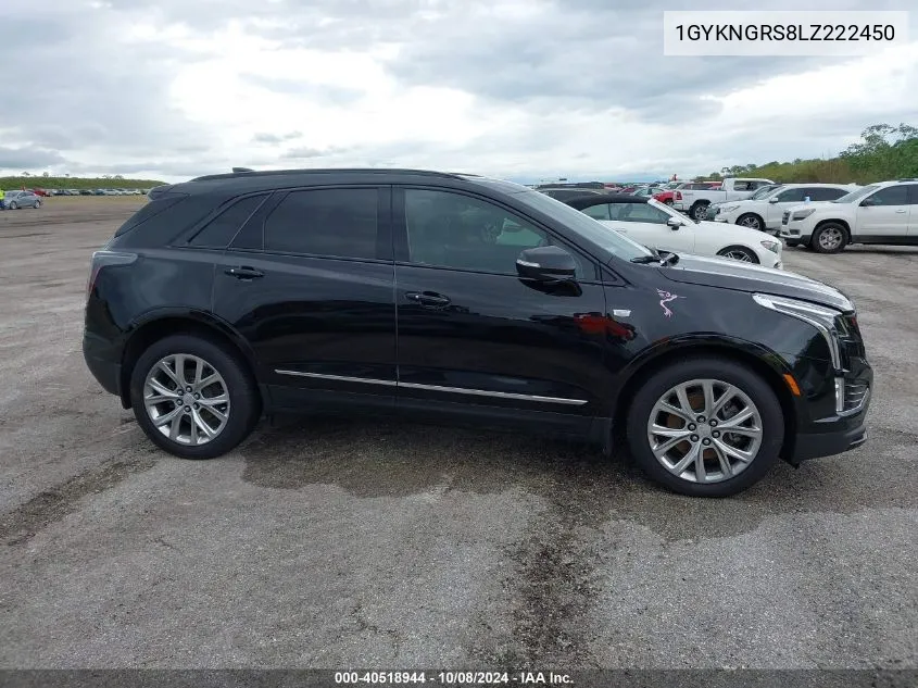 2020 Cadillac Xt5 Awd Sport VIN: 1GYKNGRS8LZ222450 Lot: 40518944