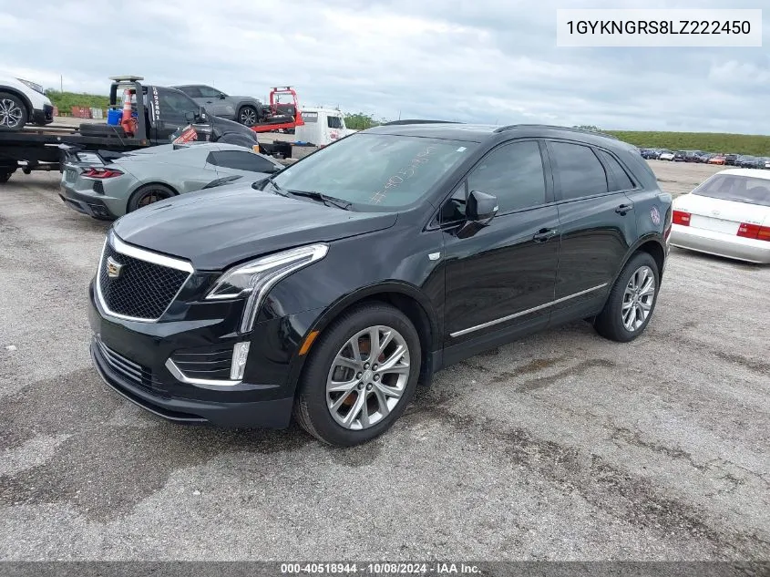 2020 Cadillac Xt5 Awd Sport VIN: 1GYKNGRS8LZ222450 Lot: 40518944