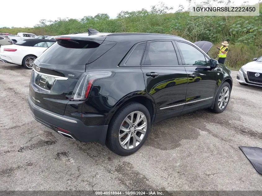 2020 Cadillac Xt5 Awd Sport VIN: 1GYKNGRS8LZ222450 Lot: 40518944