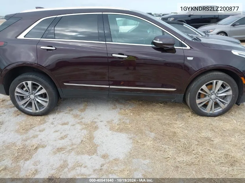 2020 Cadillac Xt5 Premium Luxury VIN: 1GYKNDRS2LZ200877 Lot: 40541640