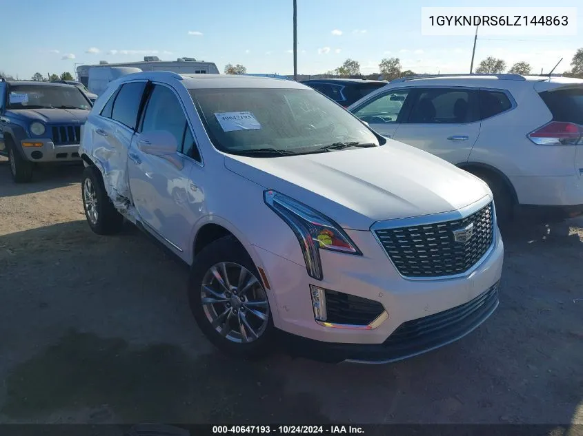 2020 Cadillac Xt5 Awd Premium Luxury VIN: 1GYKNDRS6LZ144863 Lot: 40647193