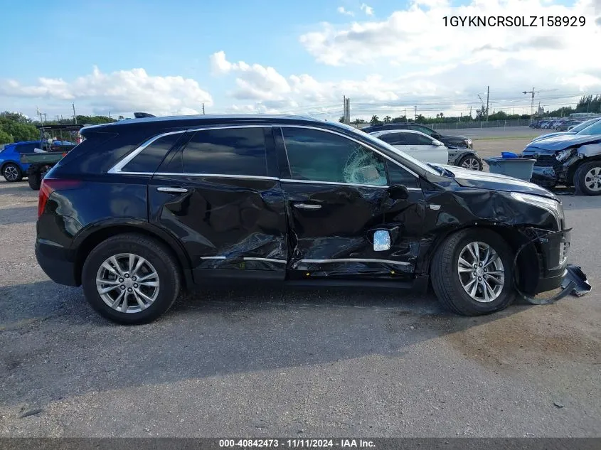 2020 Cadillac Xt5 Fwd Premium Luxury VIN: 1GYKNCRS0LZ158929 Lot: 40842473