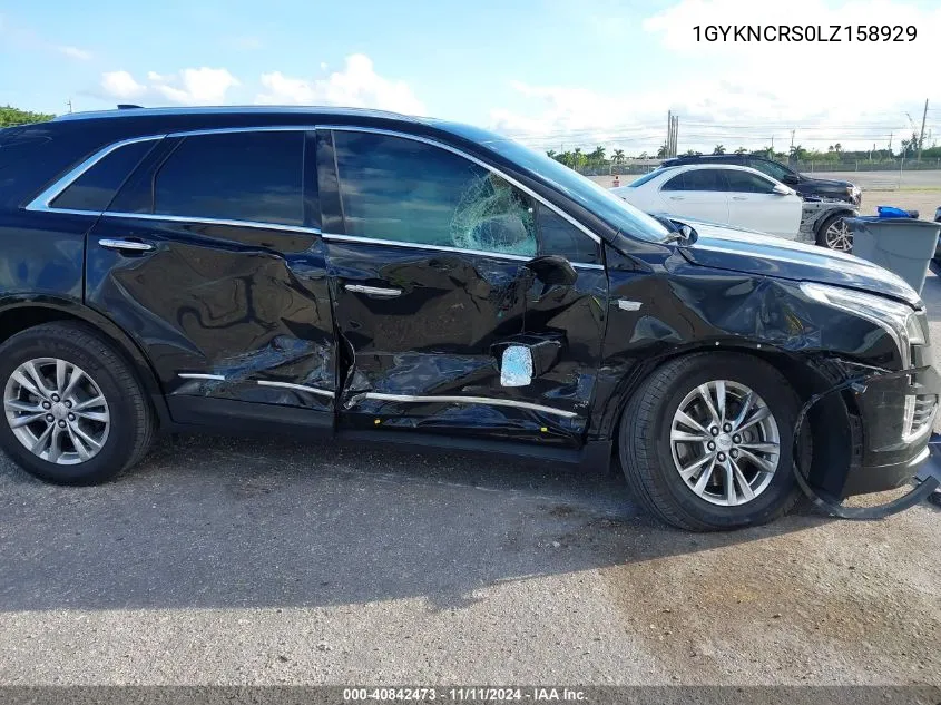 2020 Cadillac Xt5 Fwd Premium Luxury VIN: 1GYKNCRS0LZ158929 Lot: 40842473